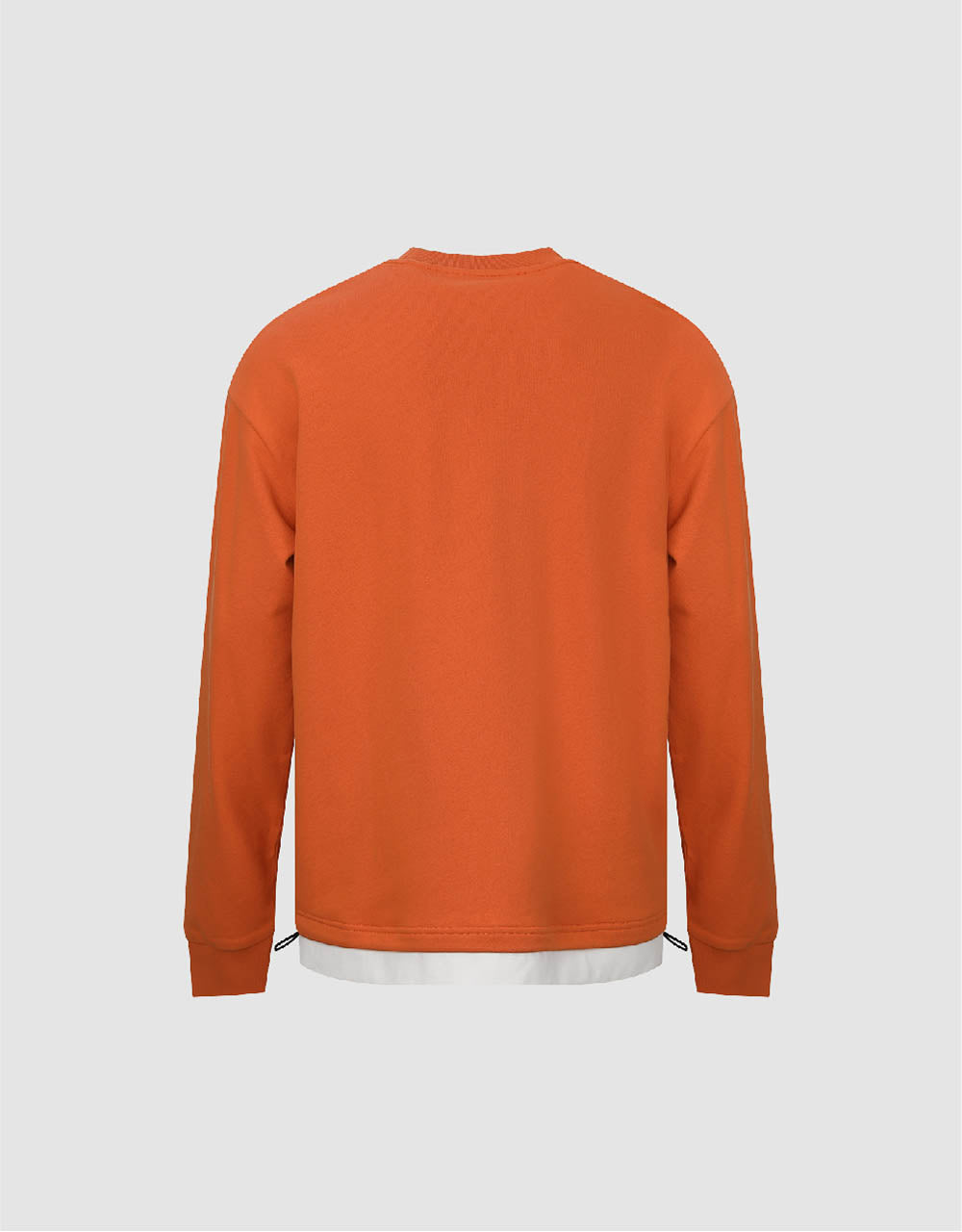 Drop Shoulder Sleeve Crew Neck Sweatshirt