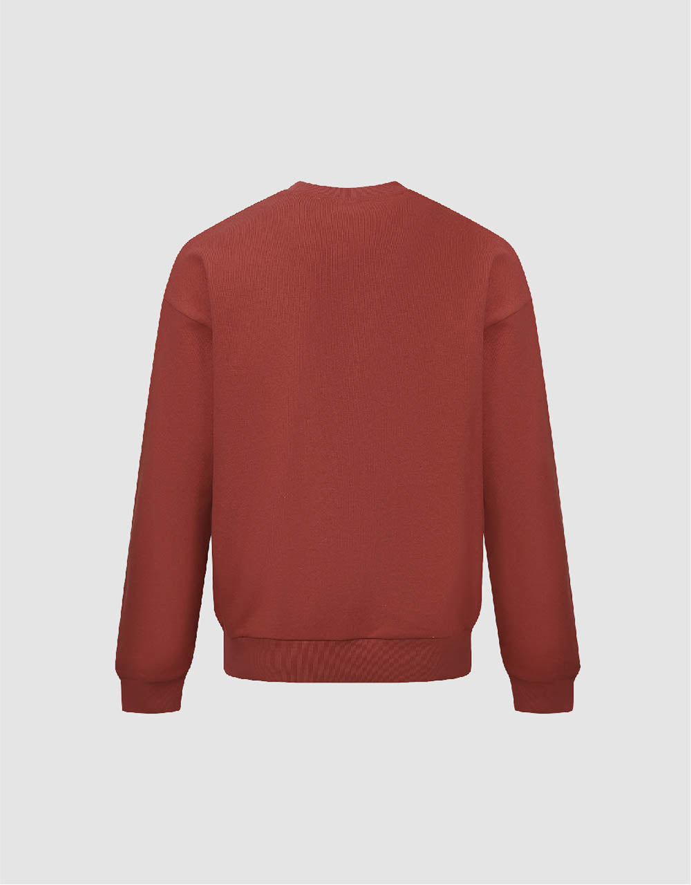 Embossed Crew Neck Sweatshirt