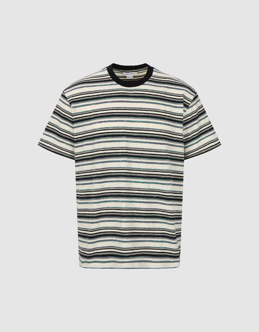 Striped Crew Neck Loose T-Shirt