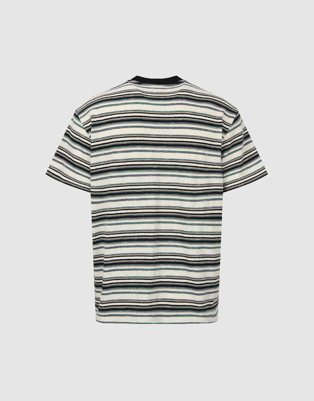 Striped Crew Neck Loose T-Shirt