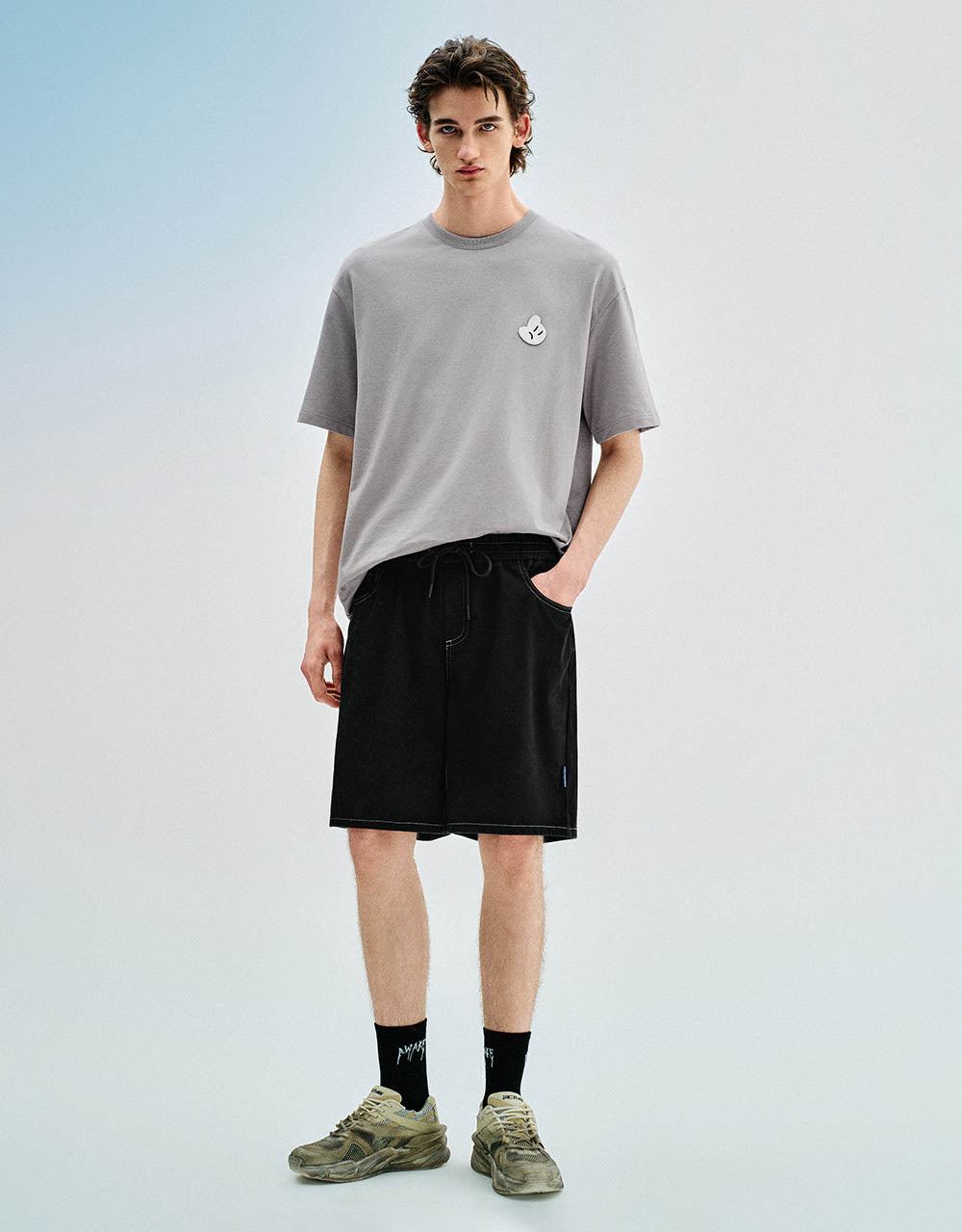 Crew Neck Loose T-Shirt