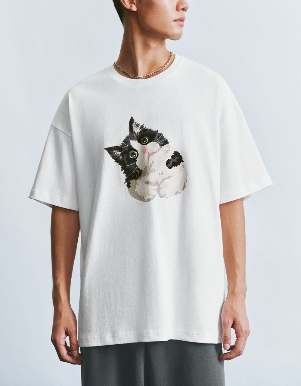 Printed Crew Neck T-Shirt