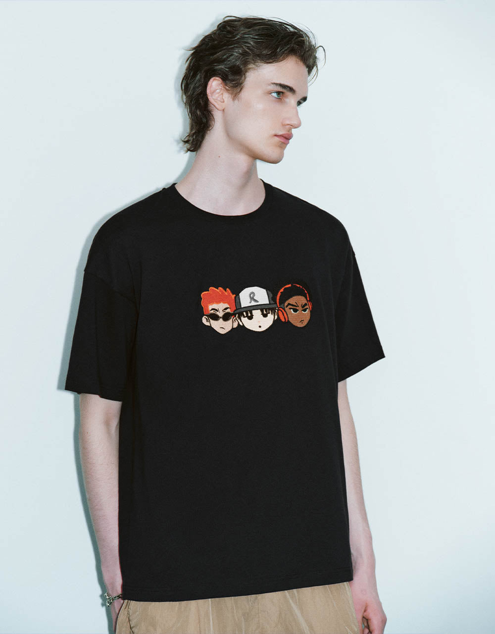 Crew Neck Loose T-Shirt