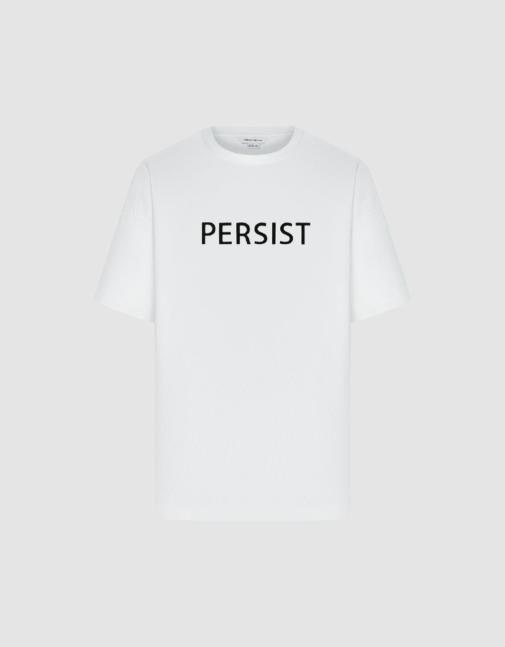 Letter Printed Crew Neck T-Shirt