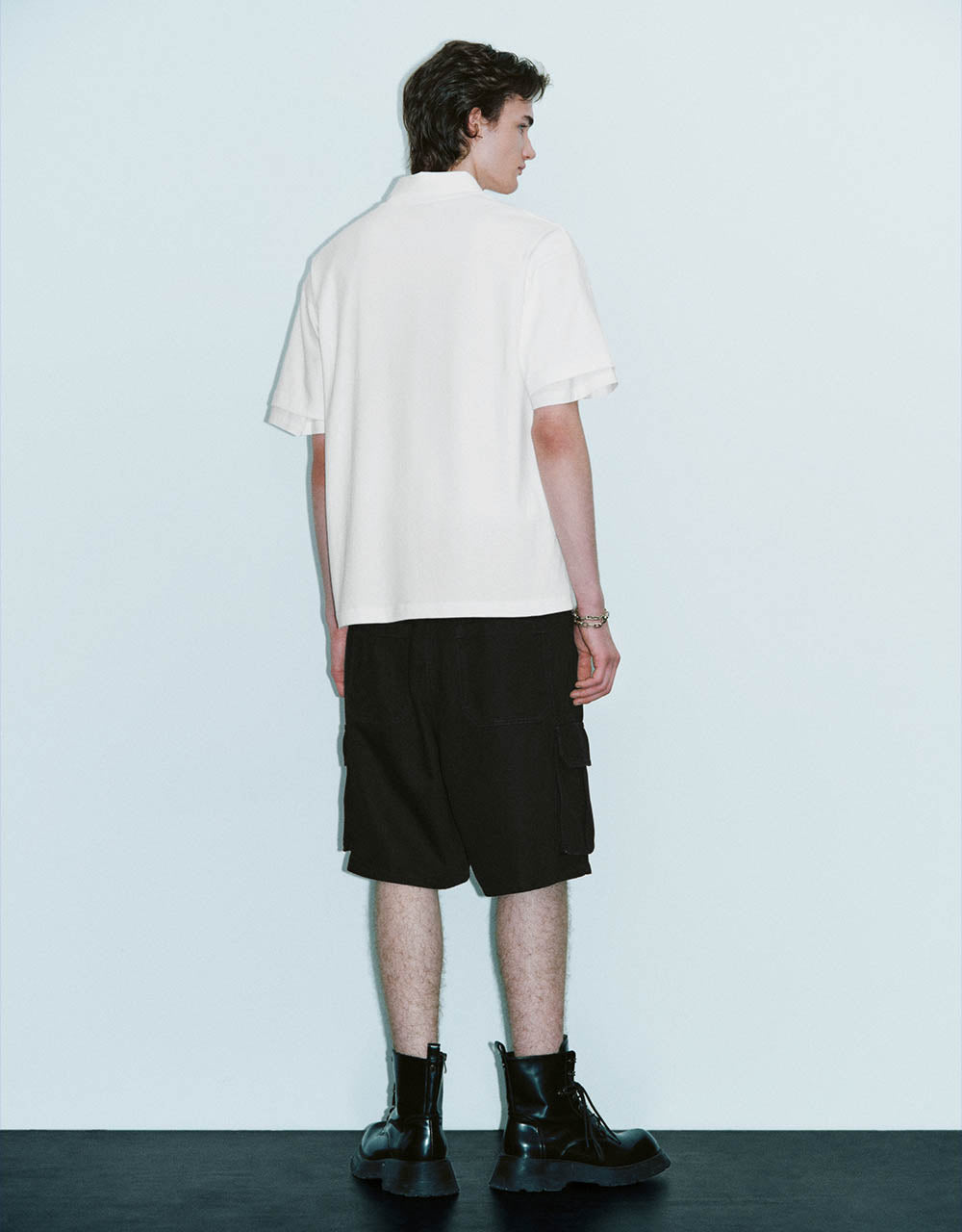 Letter Printed Crew Neck T-Shirt