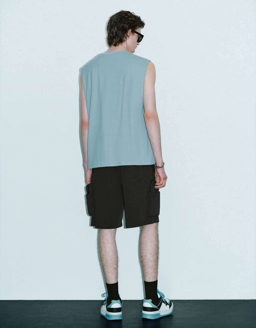 Crew Neck Loose Tank Top