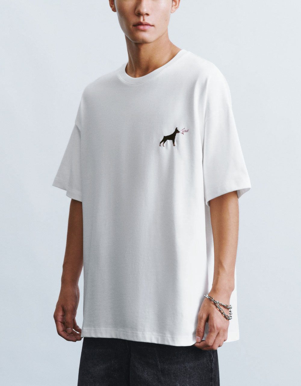 Printed Crew Neck T-Shirt