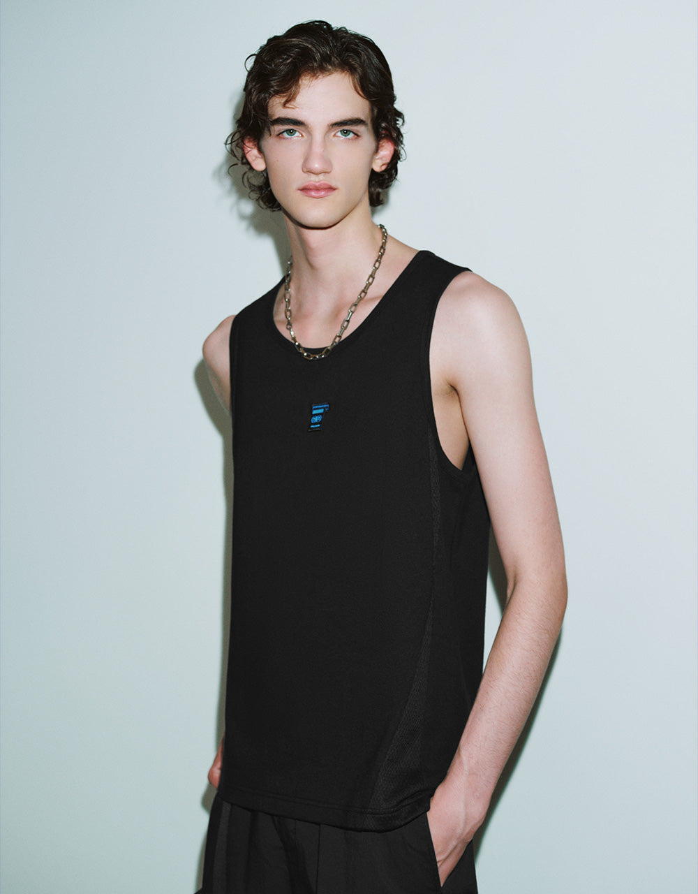 Crew Neck Loose Tank Top