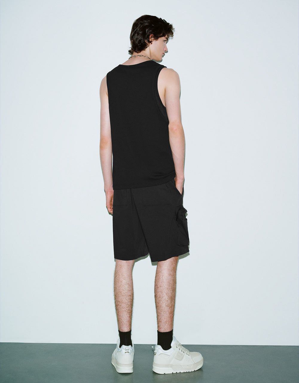 Crew Neck Loose Tank Top