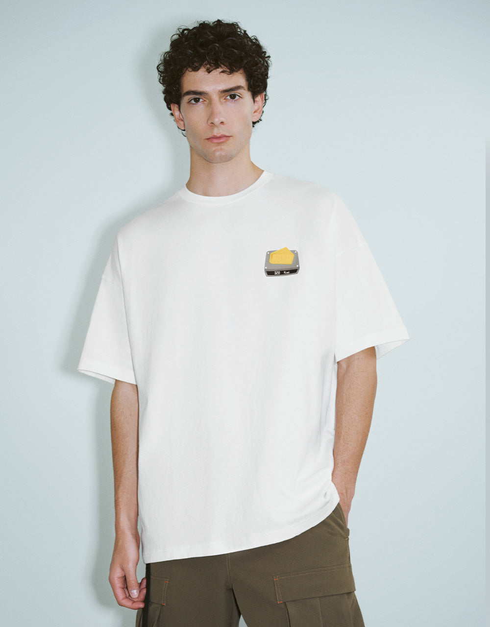 Crew Neck Straight T-Shirt