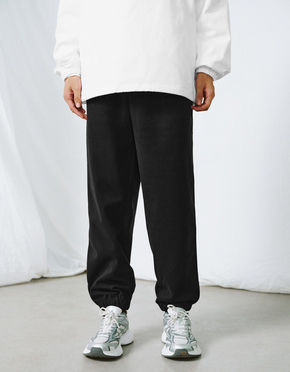 Drawstring Waist Jogger Pants