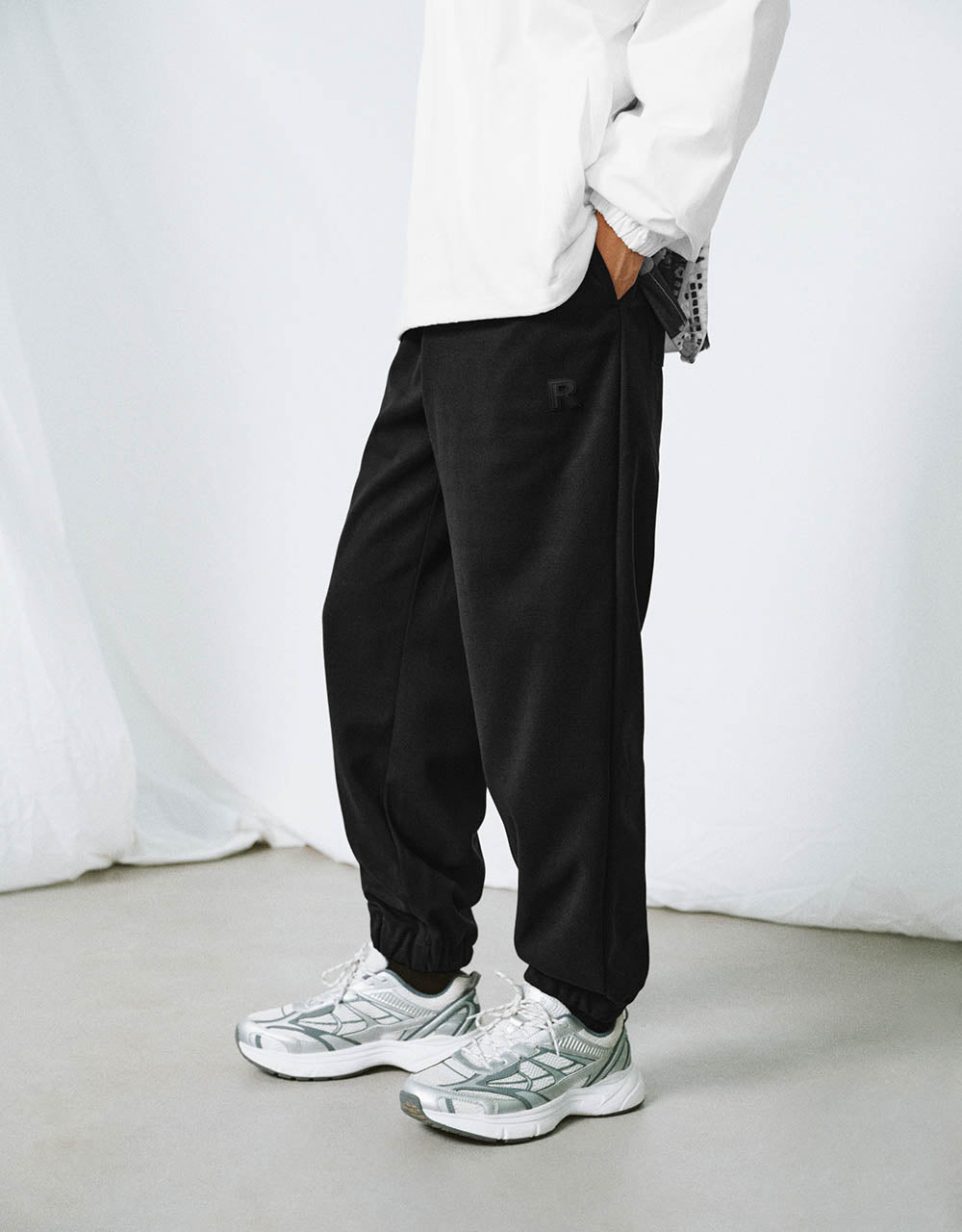 Drawstring Waist Jogger Pants