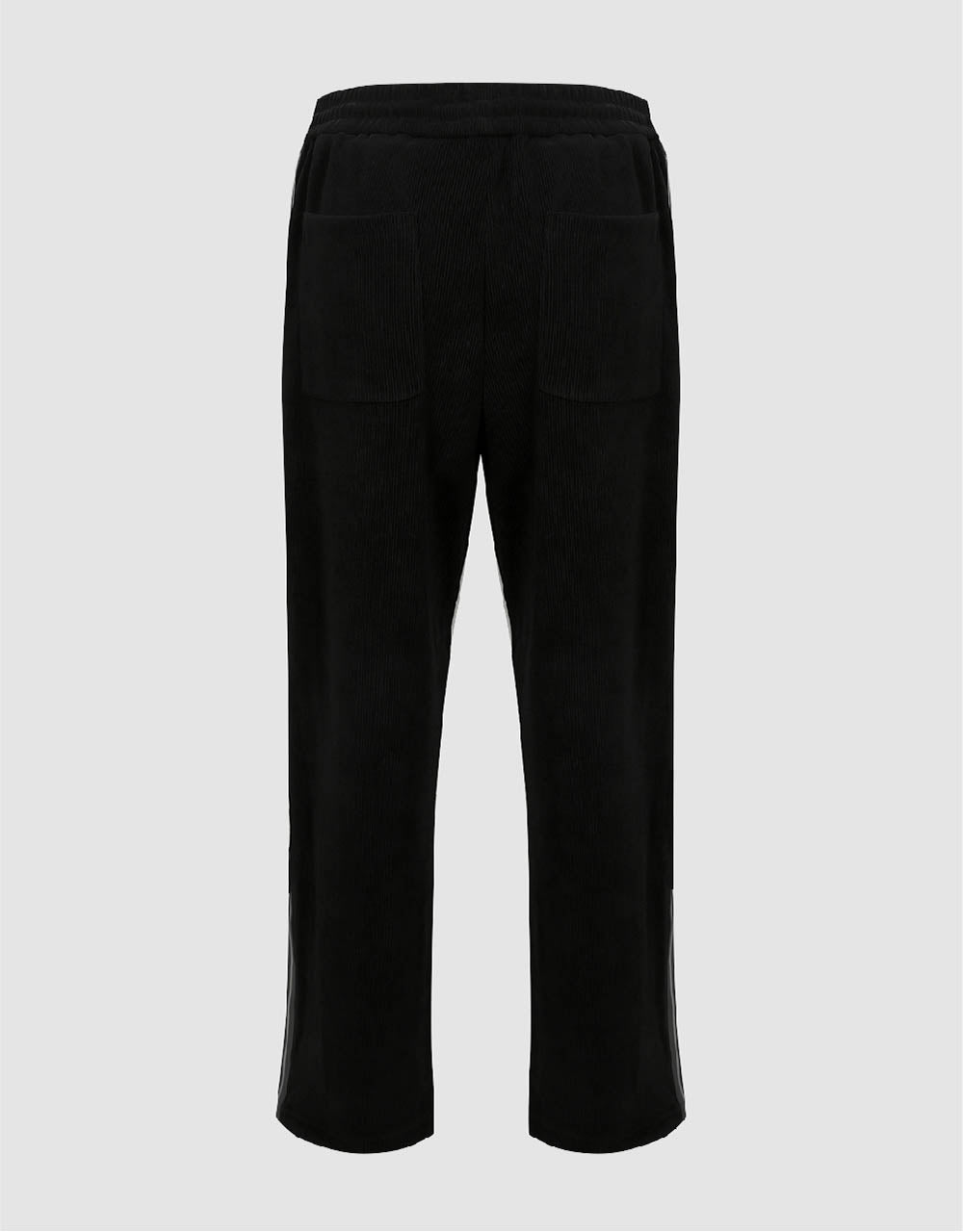 Drawstring Waist Wide-Leg Pants