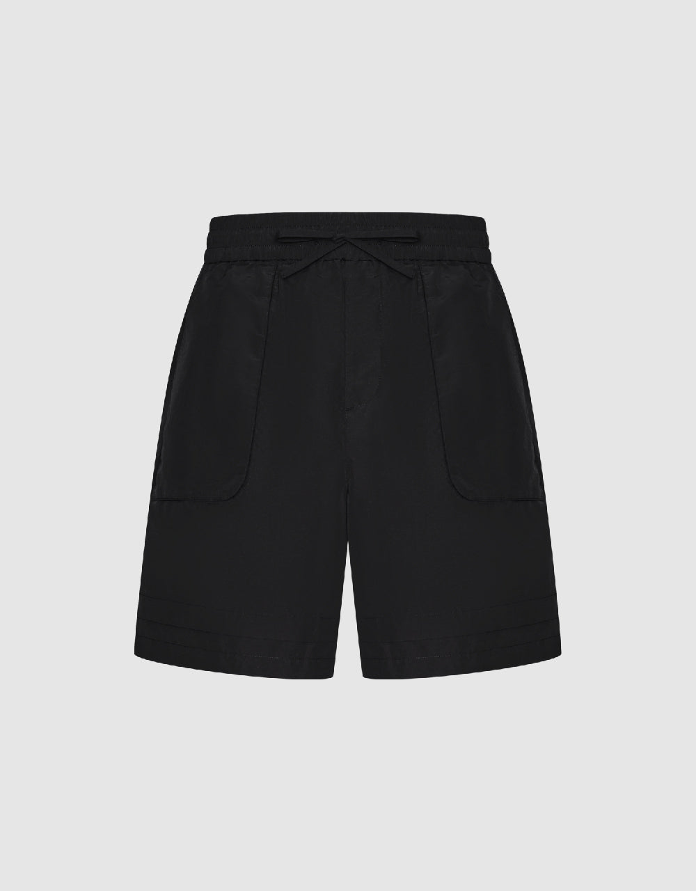 Elastic Waist Loose Shorts