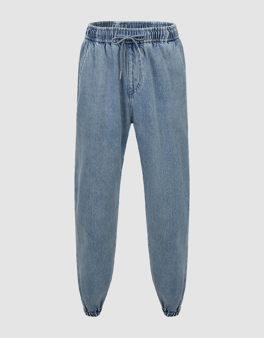 Drawstring Waist Jeans