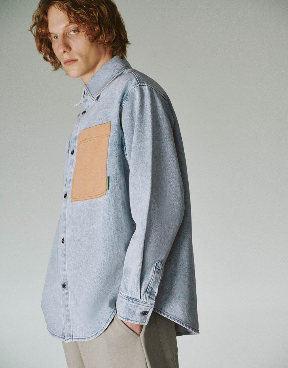 Loose Denim Shirt