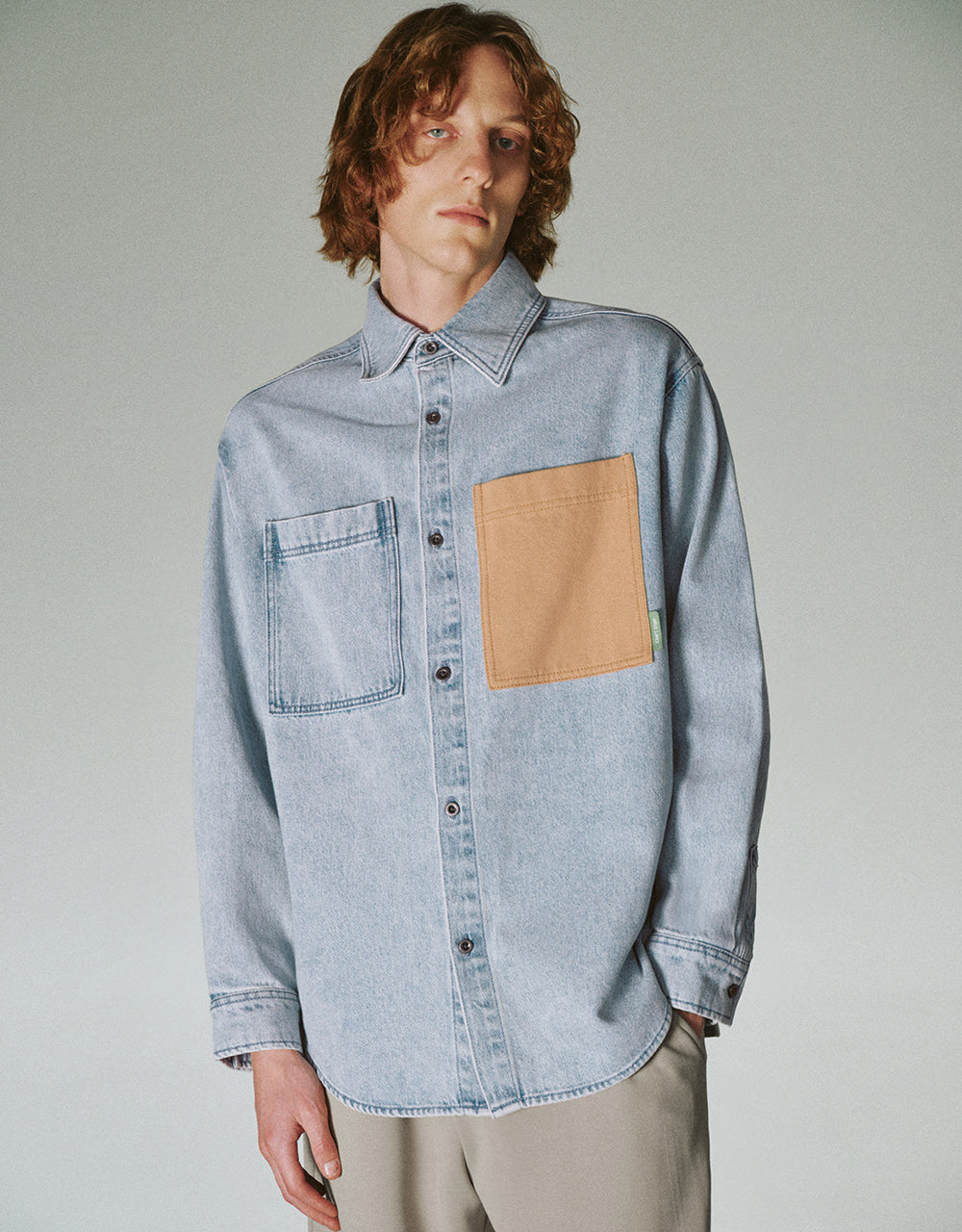 Loose Denim Shirt