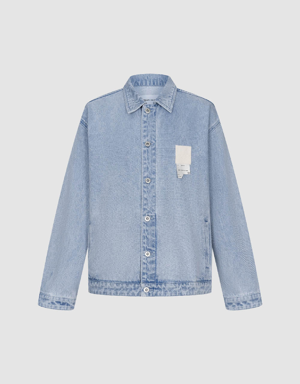 Button Up Loose Denim Jacket