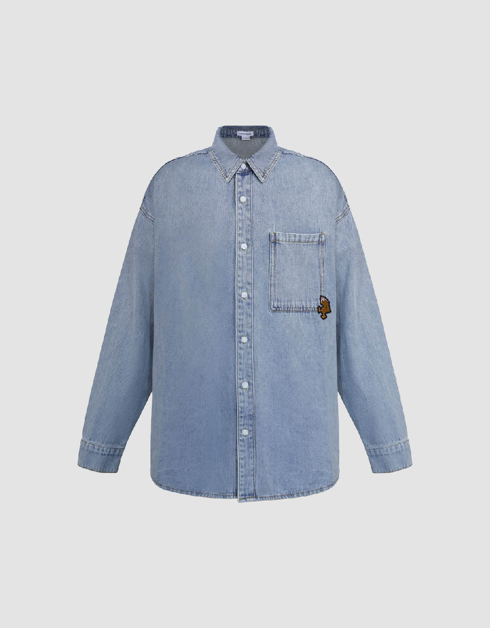 Button Up Denim Shirt