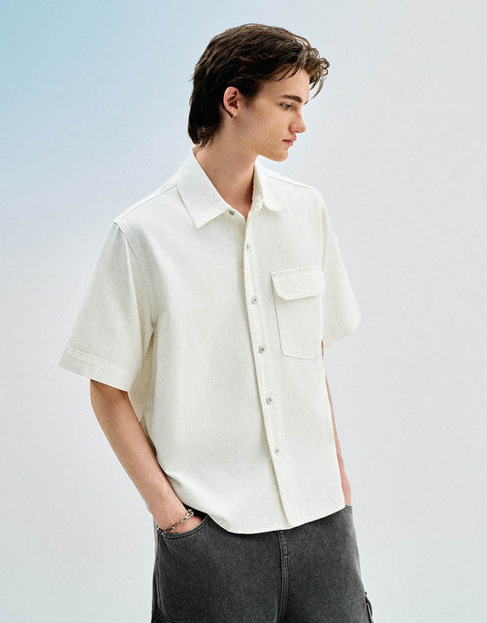 Loose Denim Shirt