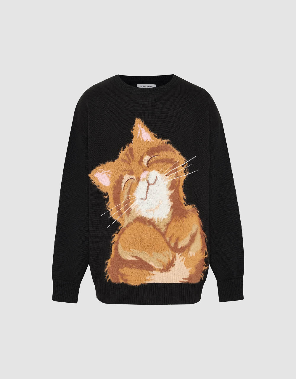 Animal Embroidered Knitted T-Shirt