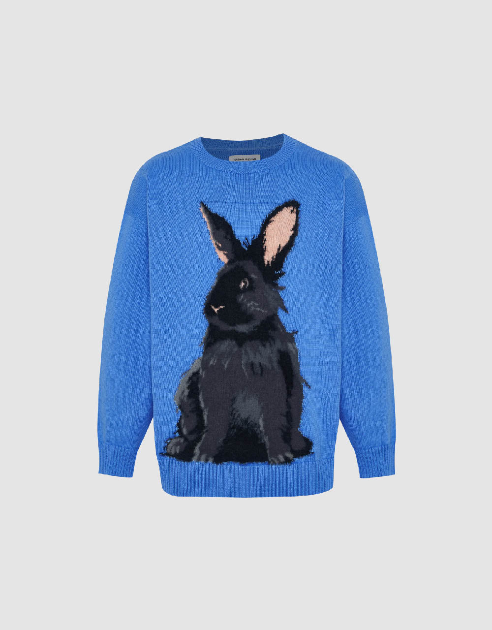 Animal Embroidered Knitted T-Shirt