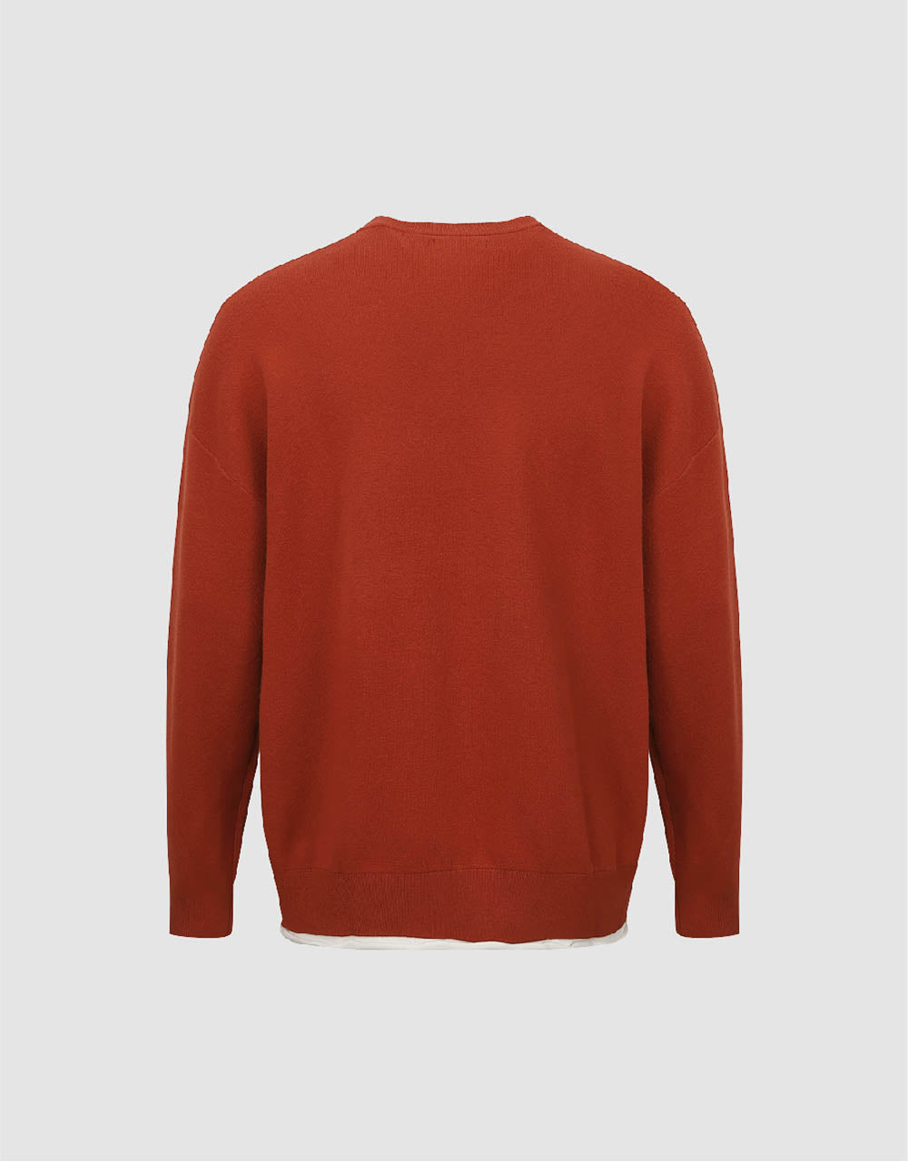 Letter Printed Knitted T-Shirt