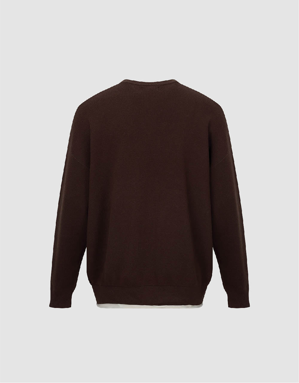 Letter Printed Knitted T-Shirt