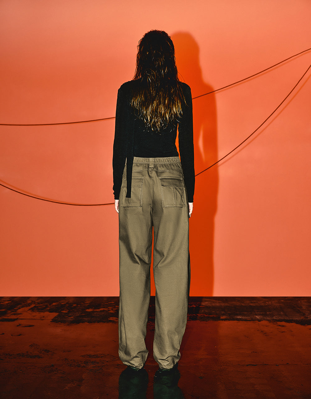 Loose Carrot Fit Pants