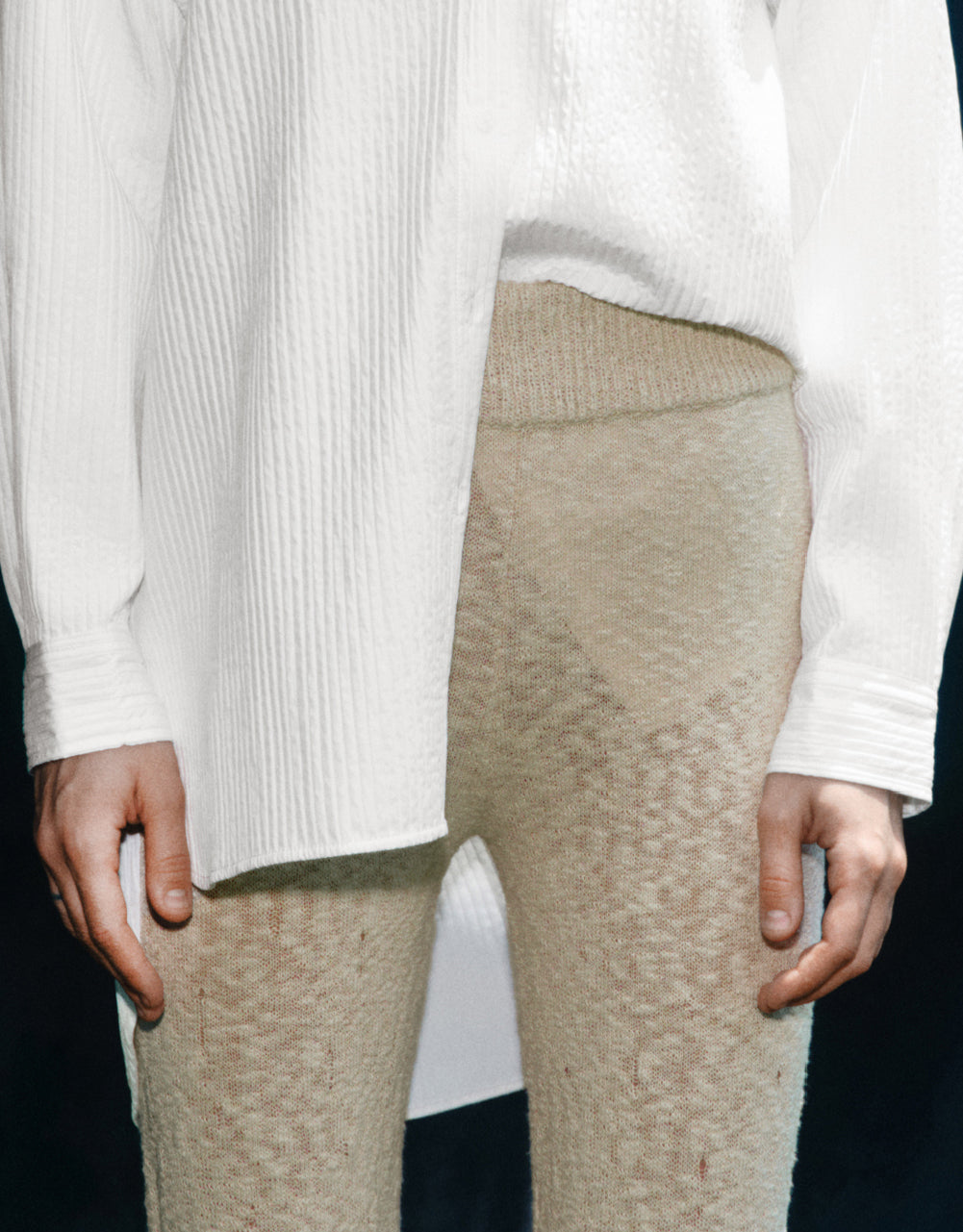 Flare Knitted Pants