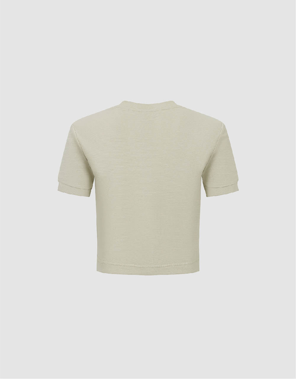 Basic Crew Neck Skinny T-Shirt