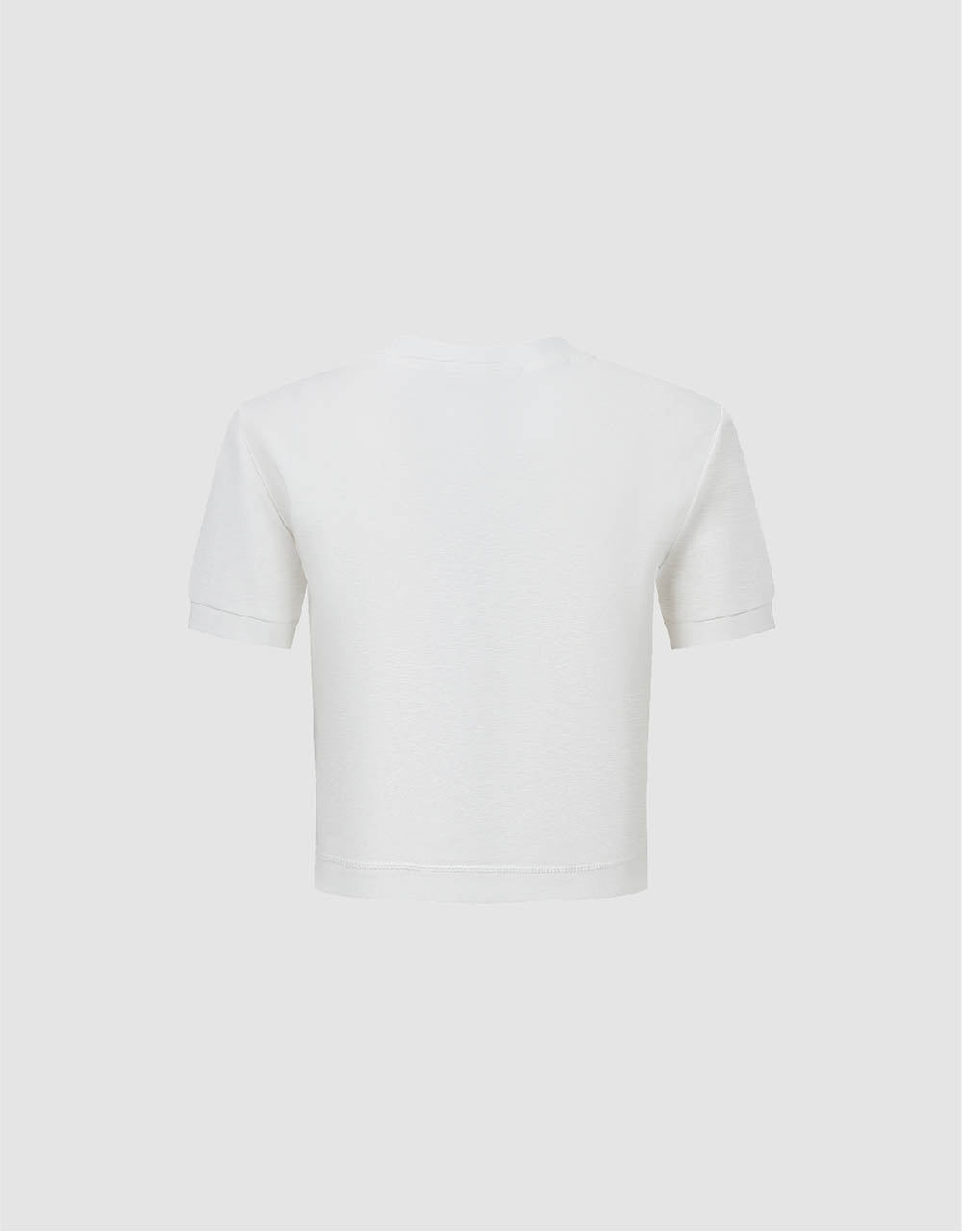 Basic Crew Neck Skinny T-Shirt