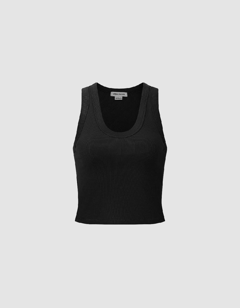 Basic U Neck Tank Top