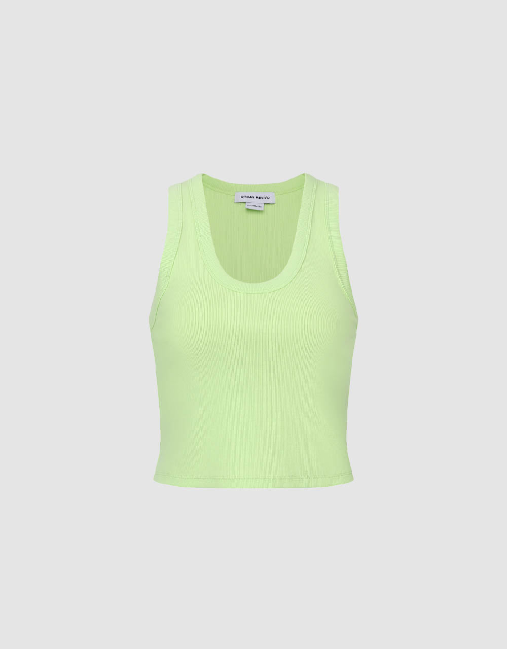 Basic U Neck Tank Top