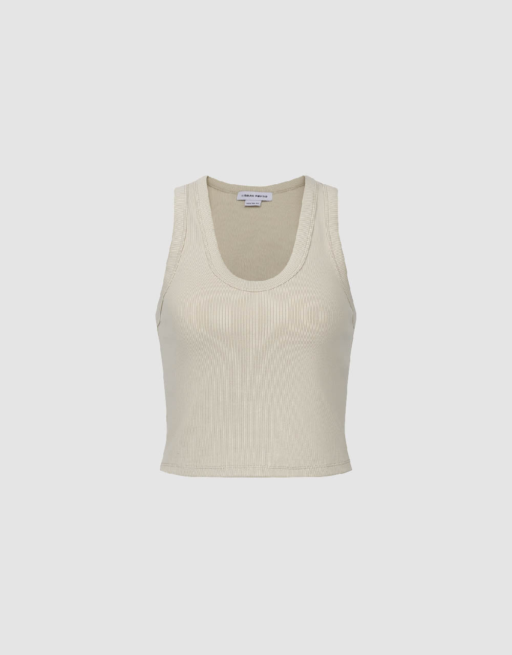 Basic U Neck Tank Top