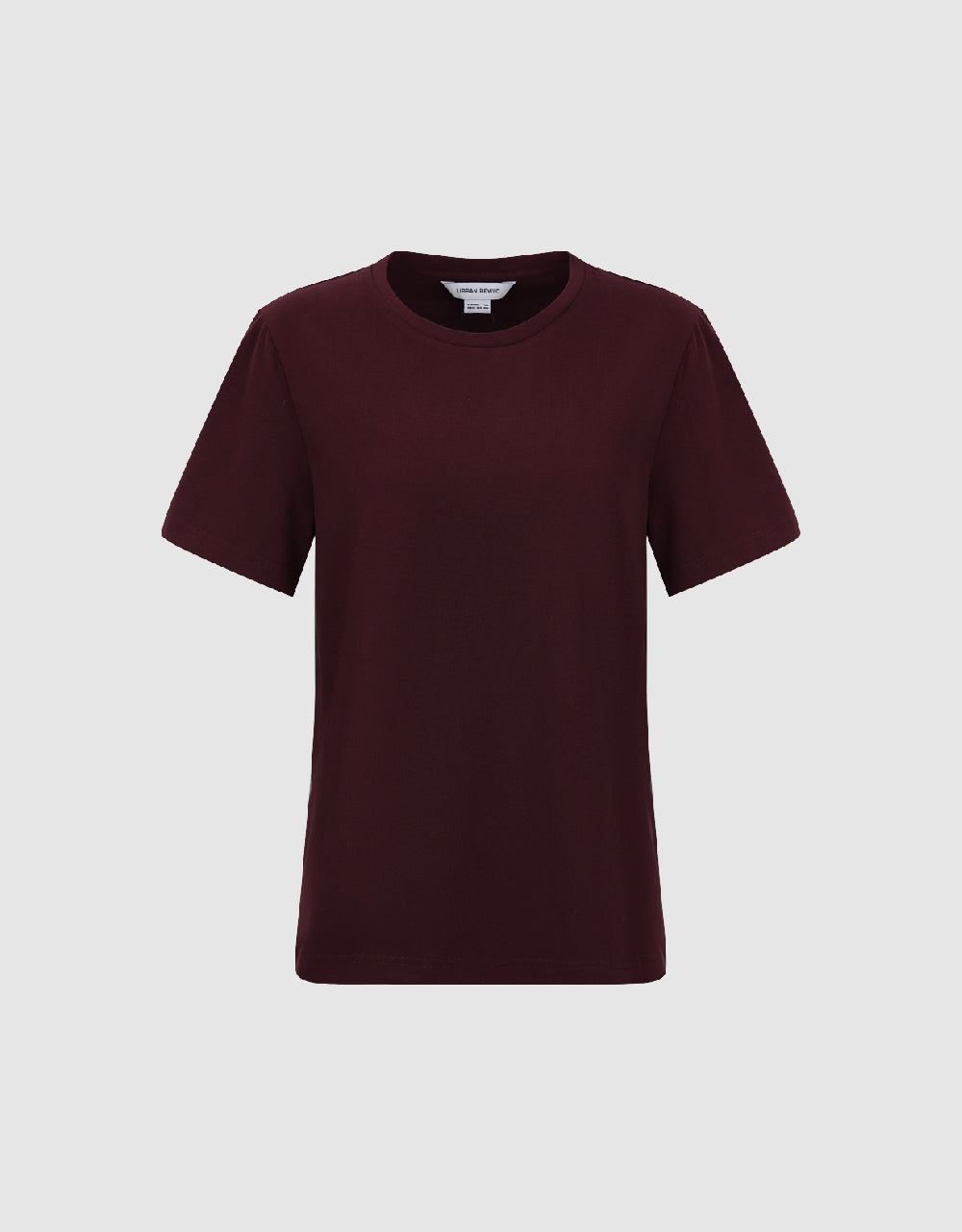 Crew Neck Straight T-Shirt