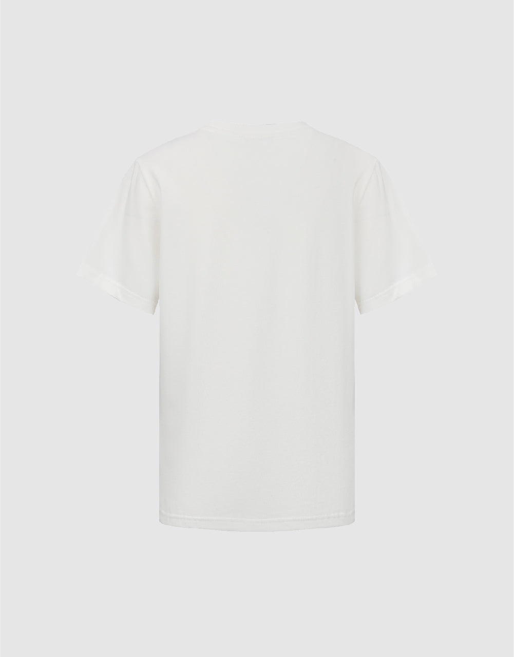 Crew Neck Straight T-Shirt