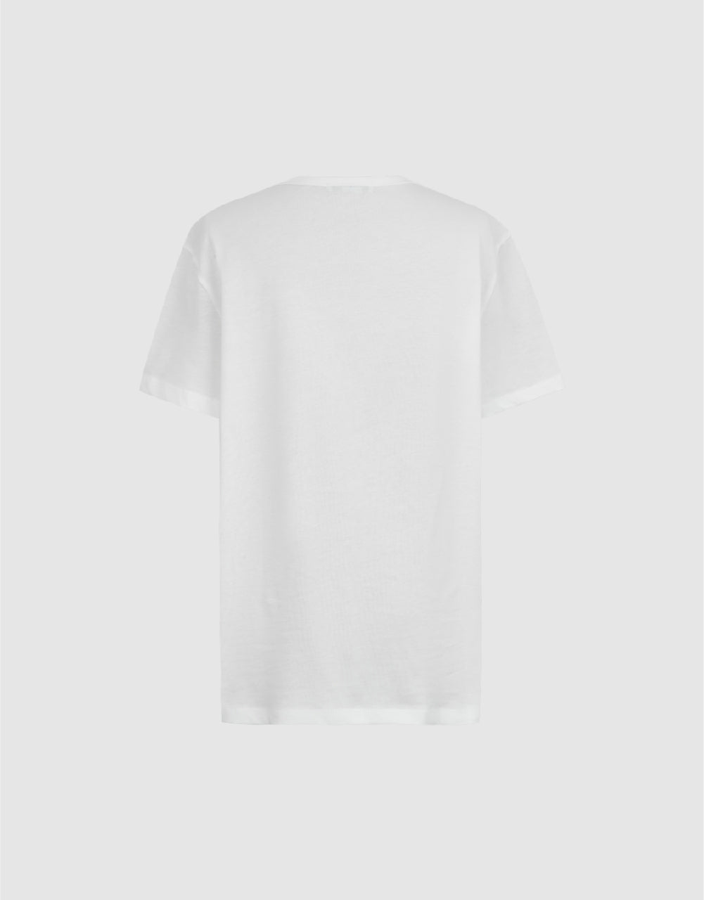 Crew Neck Straight T-Shirt