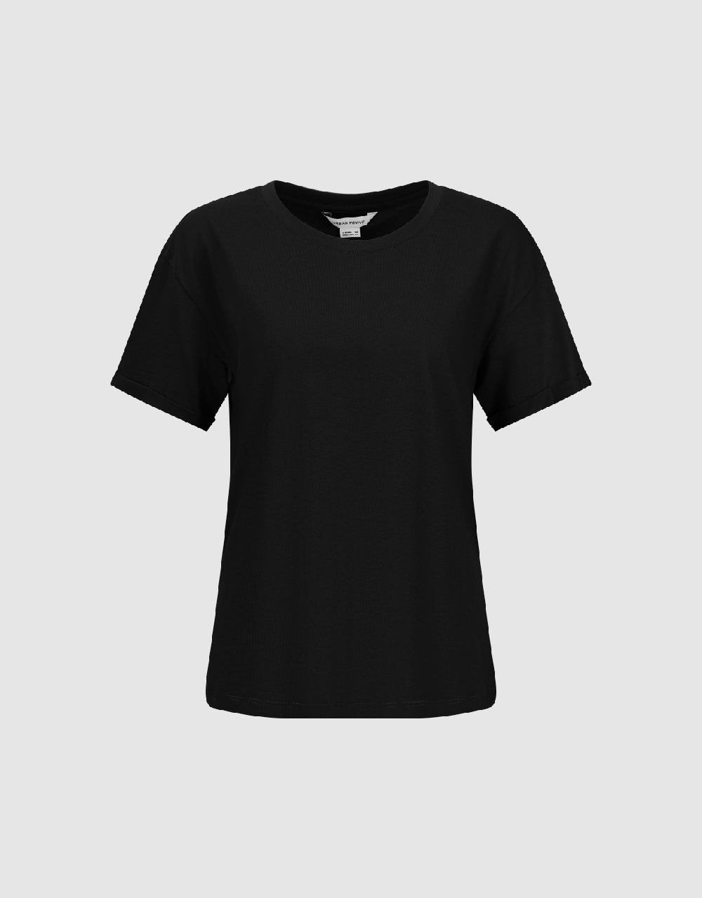 Crew Neck Straight T-Shirt