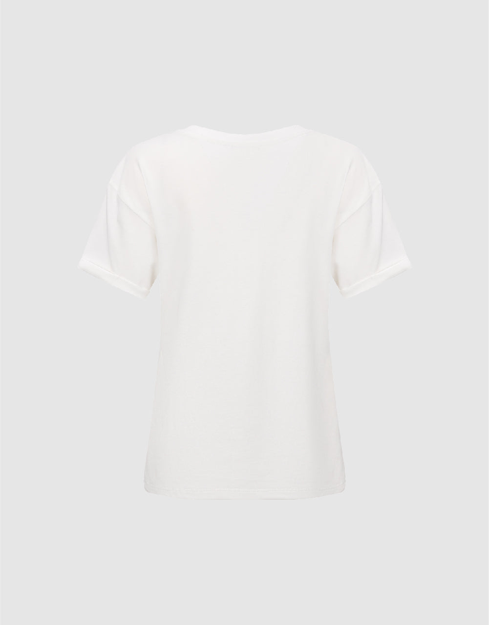 Crew Neck Straight T-Shirt