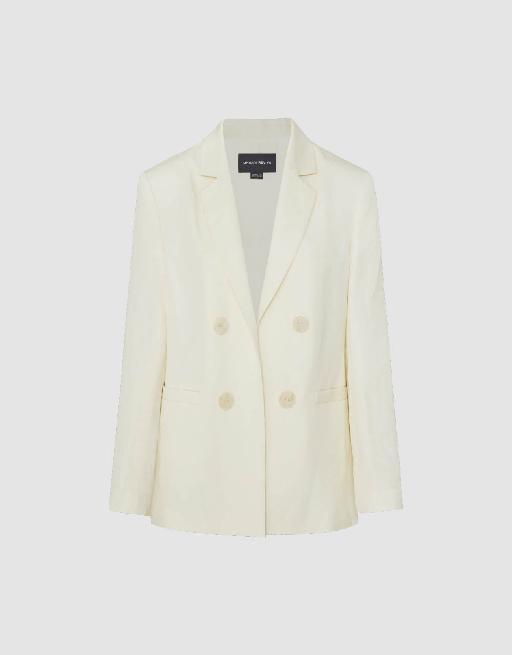 Notch Lapel Tailored Blazer