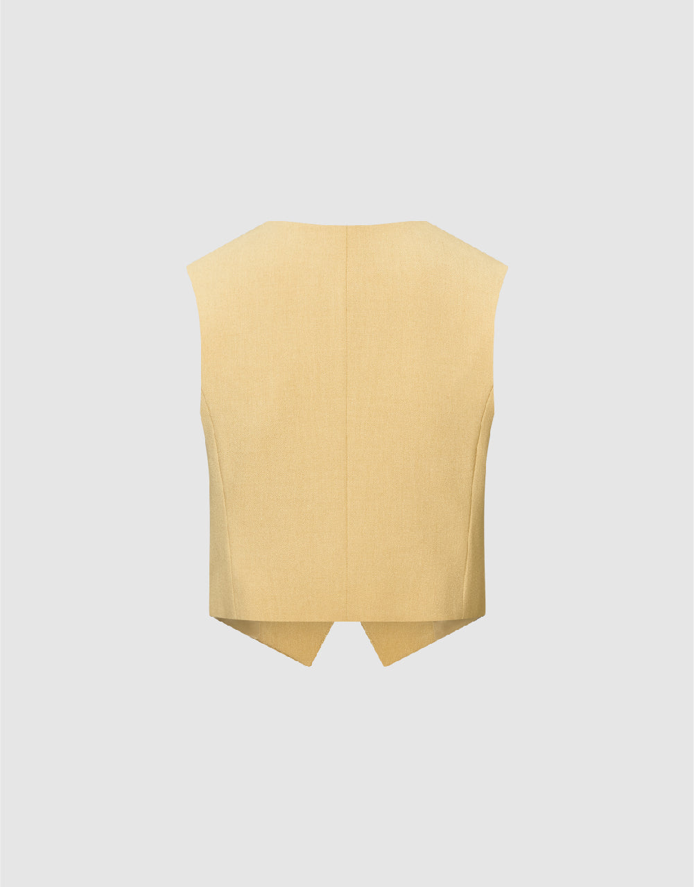 Button Up V-Neck Waistcoat