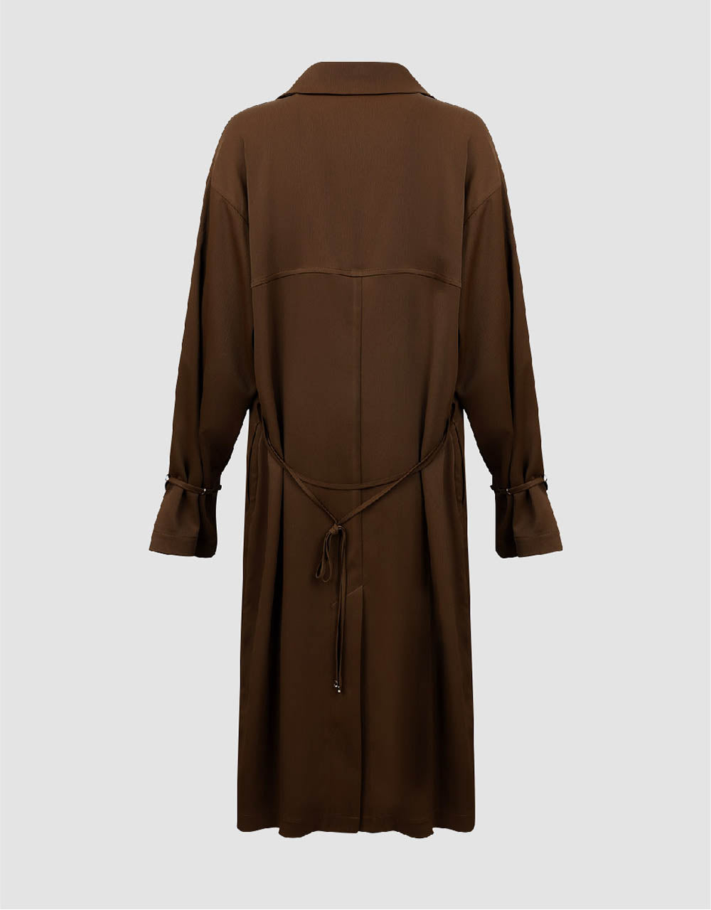 Notch Lapel Trench Coat