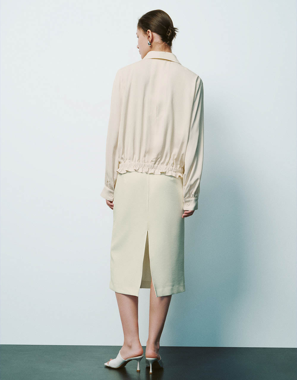 Loose Lapel Straight Jacket