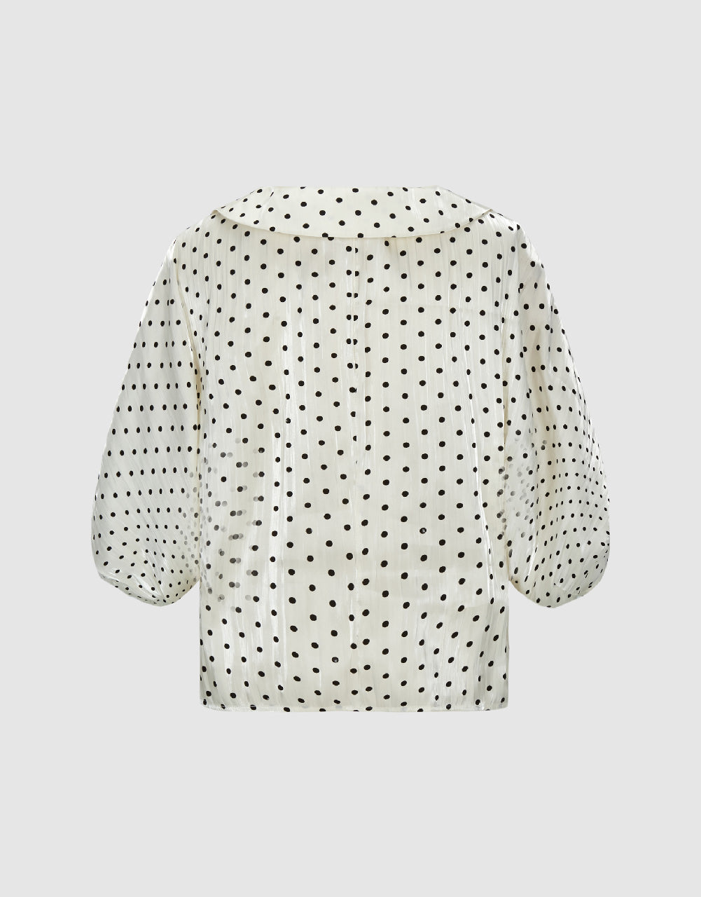 Polka Dot V-Neck Shirt