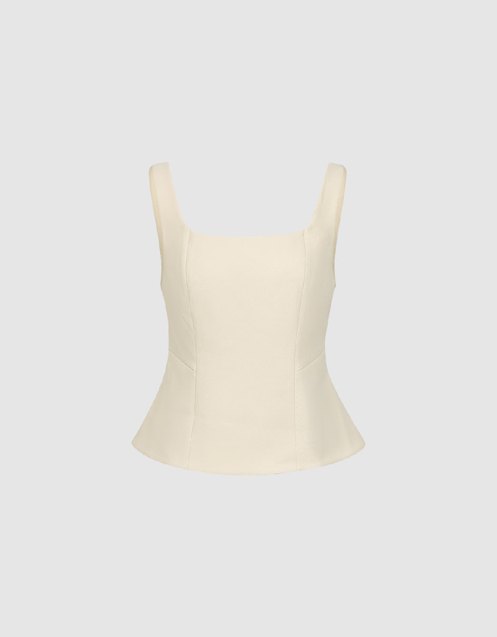 Square-cut Collar Cami Top