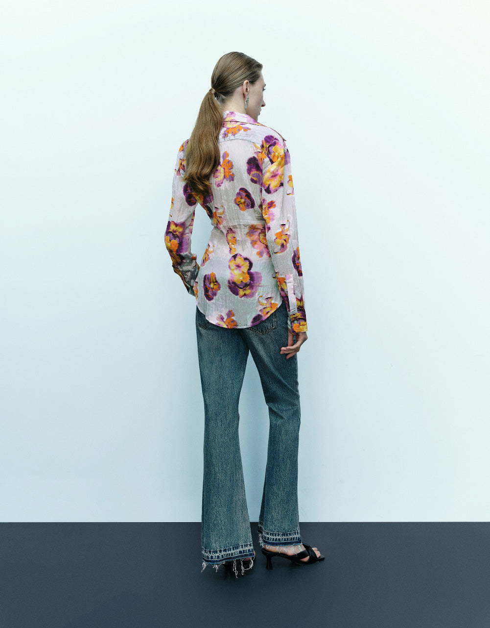 Flower Printed Shirt