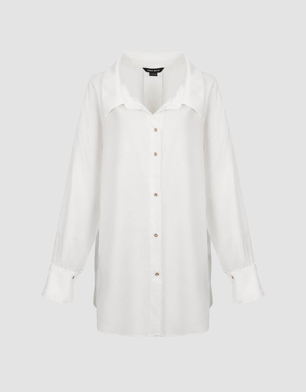 Button Up Straight Shirt