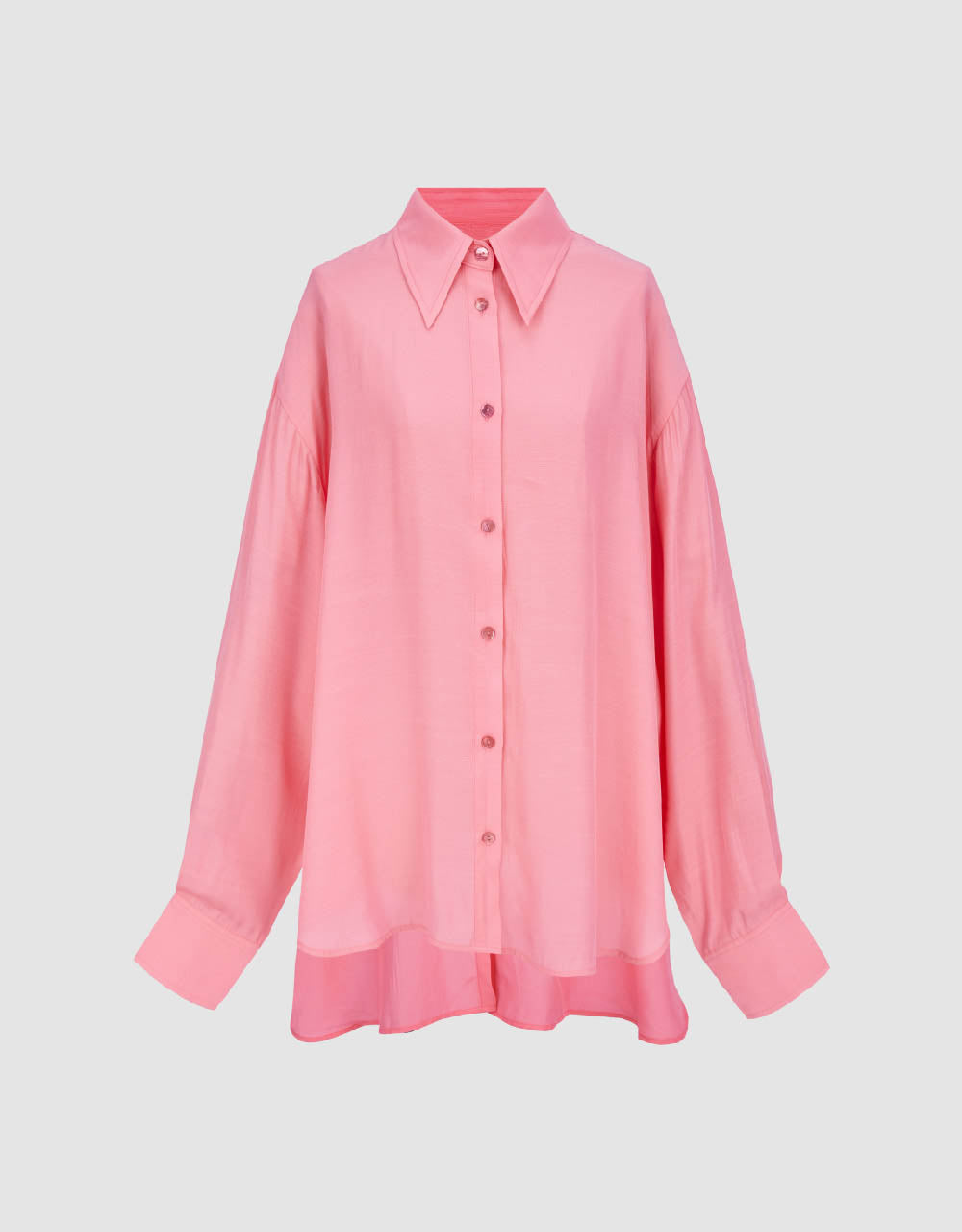 Button Up Straight Shirt