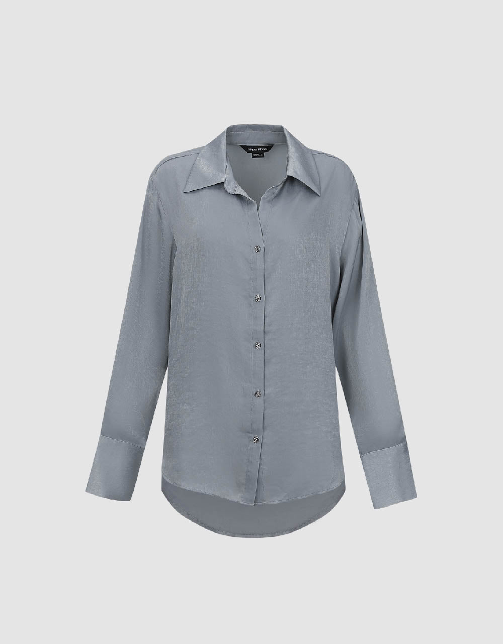 Button Up Straight Shirt